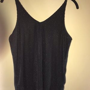 Black Sparkle Tank